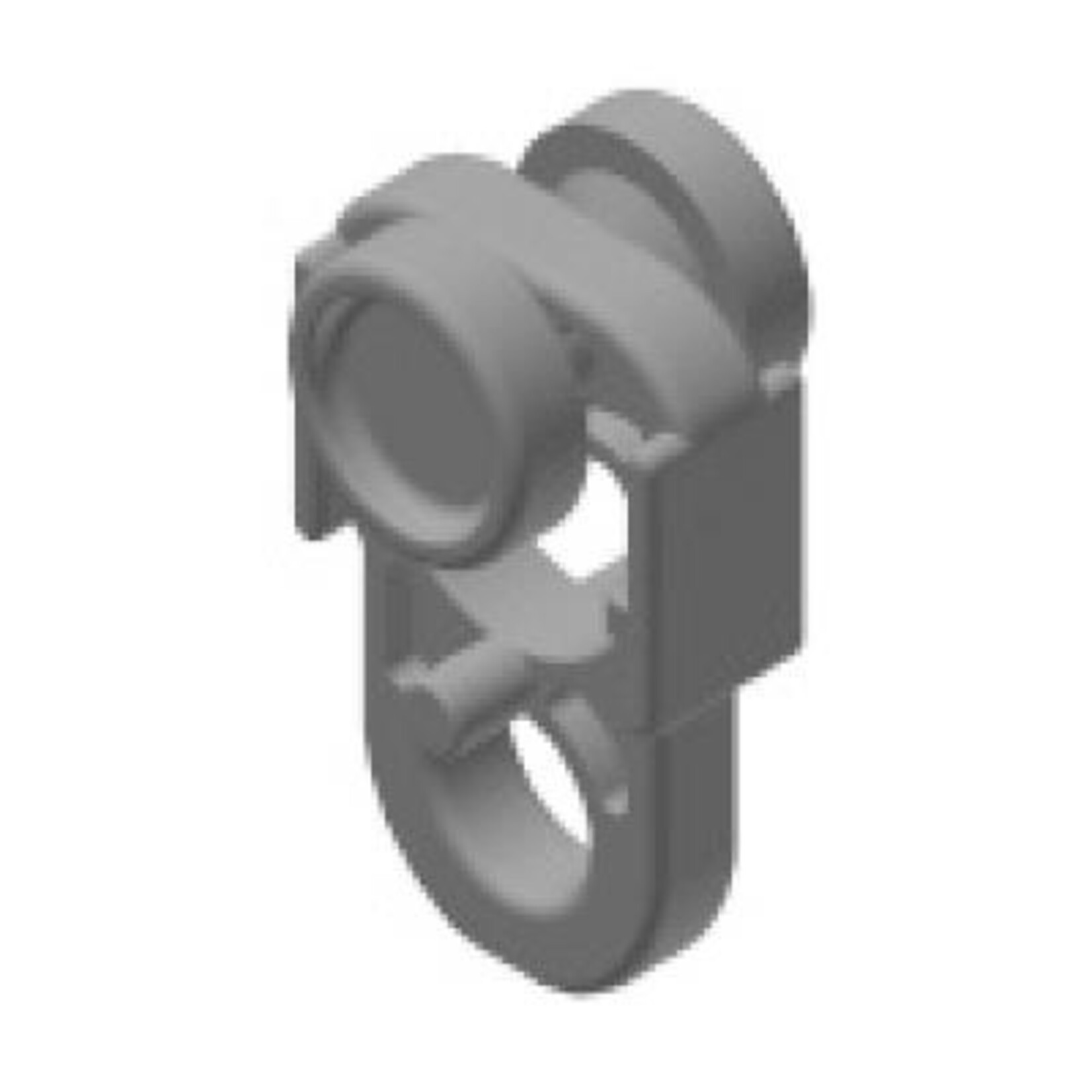 Decoline Runner voor Stucrails wit verpakt per 10 stuks