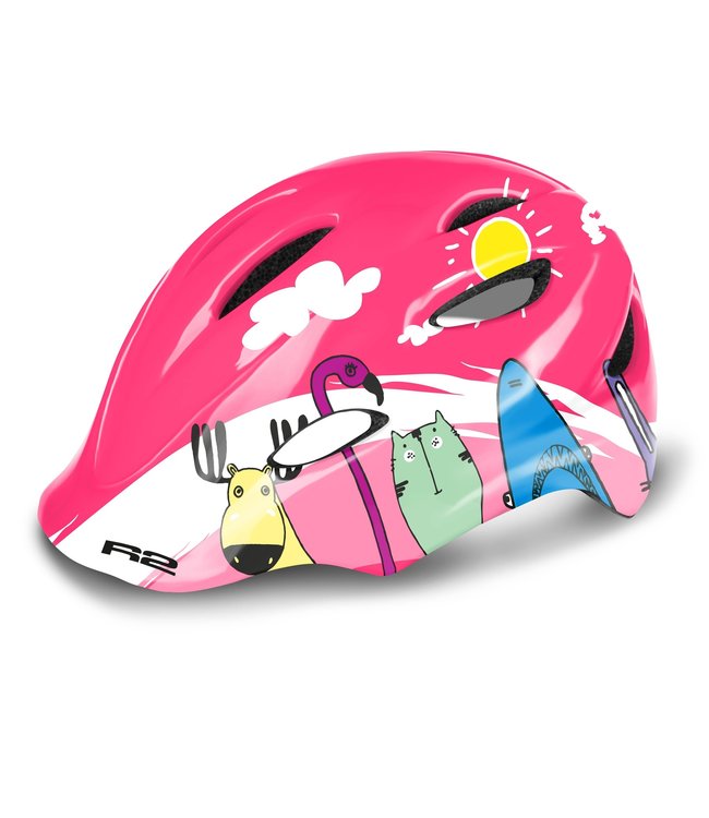 Ducky Extra Veilige Kinderfietshelm Dieren XS (48 - 52 cm)