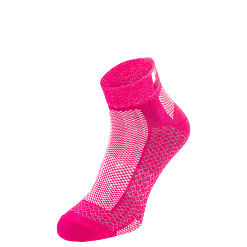 R2 Fietssokken Roze / Wit Easy R2 Fietssokken Roze / Wit Easy