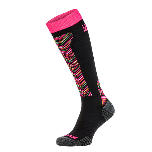 Relax Carve Skisokken Zwart/Roze Relax Carve Skisokken Zwart/Roze