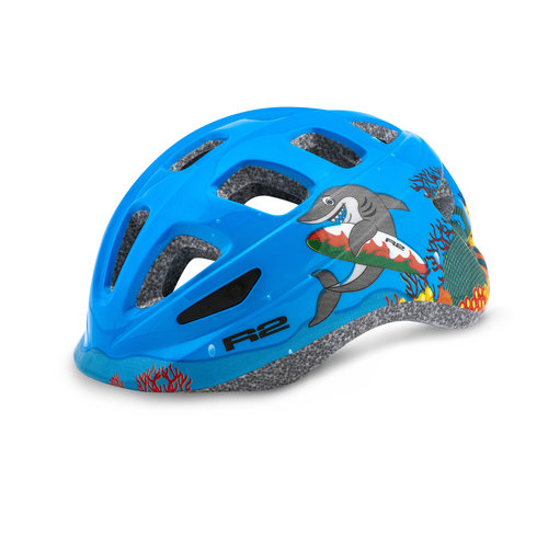 R2 Bunny Fietshelm Haai voor Kinderen R2 Bunny Fietshelm Haai voor Kinderen