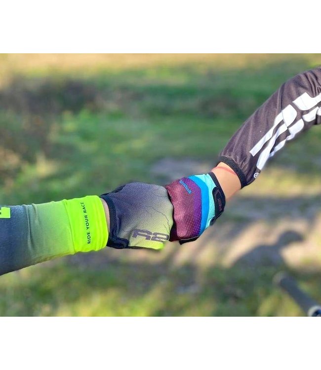 Flash Fietshandschoenen Zwart/Groen