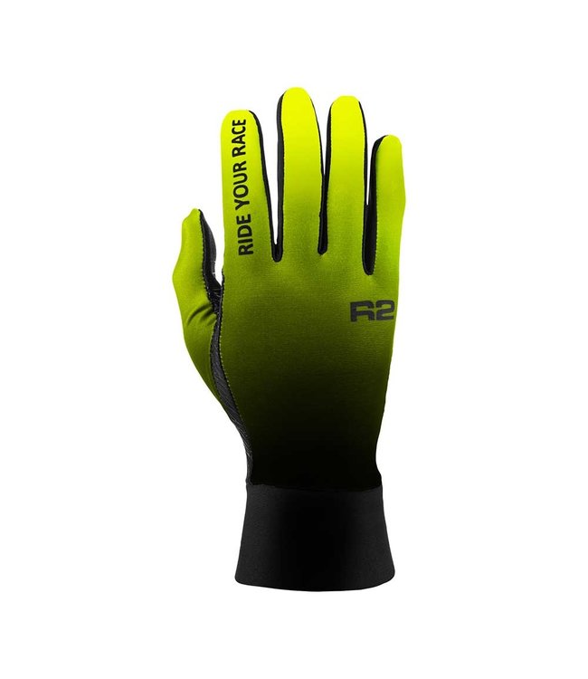 Ligero Winter Fietshandschoenen Zwart/Geel