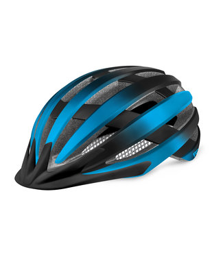 Blauw/Zwarte Ventu Fietshelm – Ultralicht (200g) EN 1078, Geschikt voor Wielrennen & Mountainbike, Airflow Ventilatie, Verstelbare Pasvorm