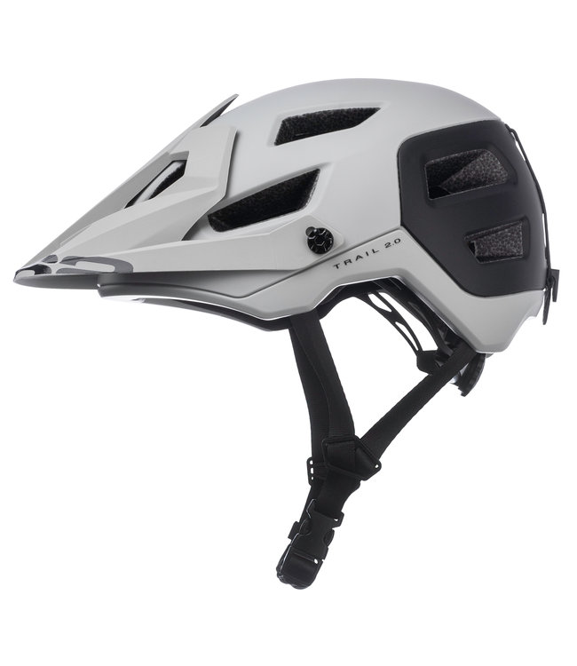 Trail Fietshelm Khaki Grijs