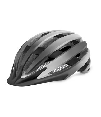 Grijs/Zwarte Ventu Fietshelm – Ultralicht (200g) EN 1078, Geschikt voor Wielrennen & Mountainbike, Airflow Ventilatie, Verstelbare Pasvorm