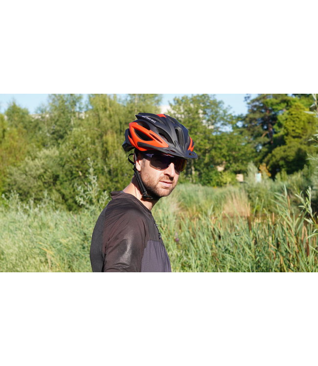 Rood/Zwarte Pro-Tec Lichtgewicht Heren Racefiets helm voor Wielrenners (230g) - Verstelbaar