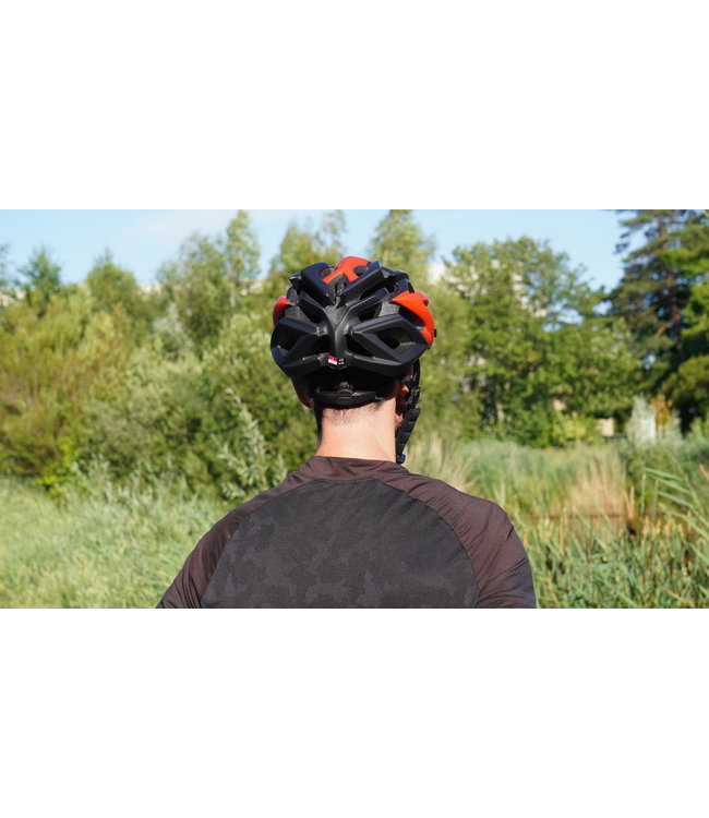Rood/Zwarte Pro-Tec Lichtgewicht Heren Racefiets helm voor Wielrenners (230g) - Verstelbaar
