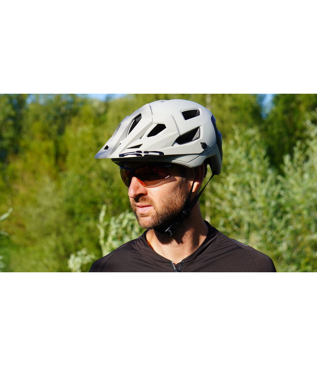 Trail Fietshelm Khaki Grijs