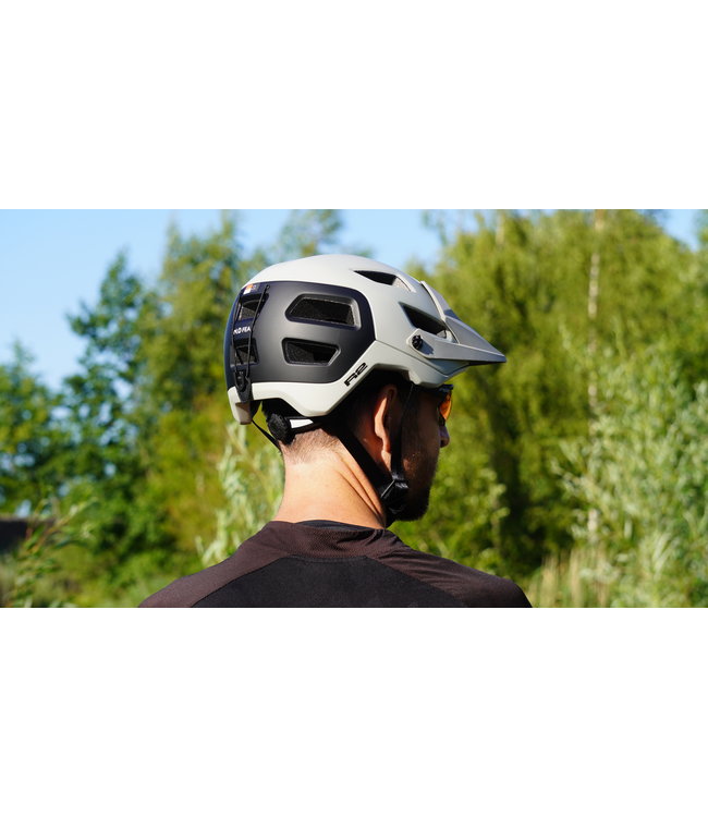 Trail Fietshelm Khaki Grijs