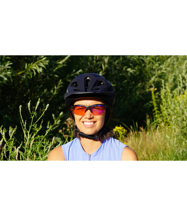 Trail Mountainbike Fietshelm Zwart