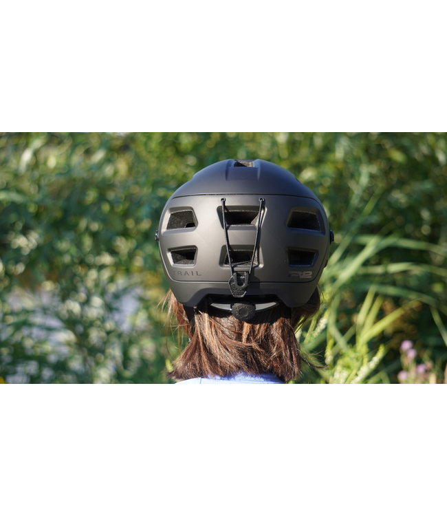 Trail Mountainbike Fietshelm Zwart