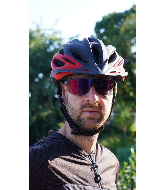 Fluke Sport Zonnebril Zwart/Oranje