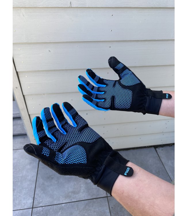 Cruiser Winter Fietshandschoenen Zwart/Blauw