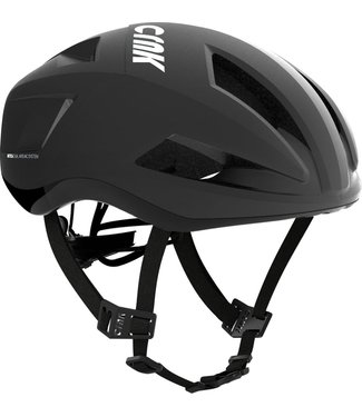 CRNK Artica Fietshelm Zwart - Lichtgewicht (218g), Comfortabele Memory Foam, AIR EVAC-systeem, Inmold, Reflecterend, Magnetische Gesp, Veilig