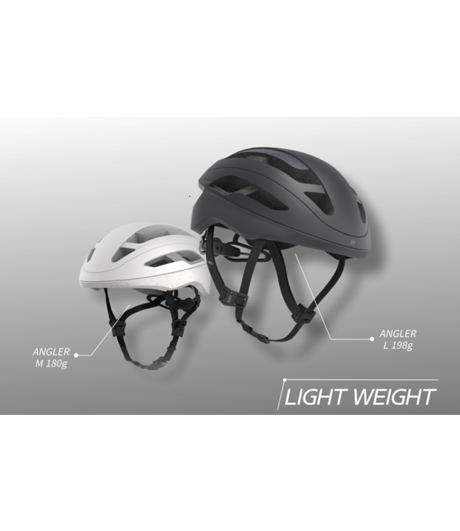 CRNK - Fietshelm Angler Grijs