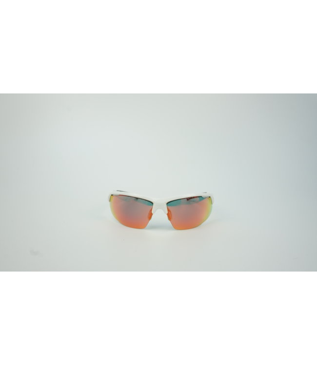 Racer Sport Fietszonnebril Wit/Zwart