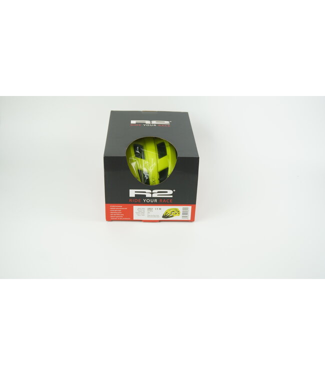 Kinderfietshelm met ledverlichting - Verstelbaar, stevig en comfortabel  - Maat S 52-55cm - Geel