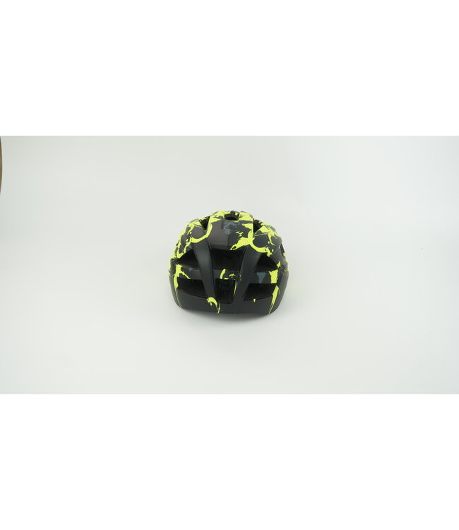 Wheelie Fietshelm Zwart/Geel voor Kinderen / Junior