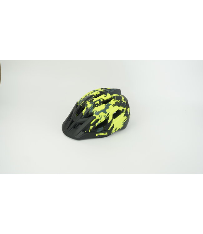 Wheelie Fietshelm Zwart/Geel voor Kinderen / Junior