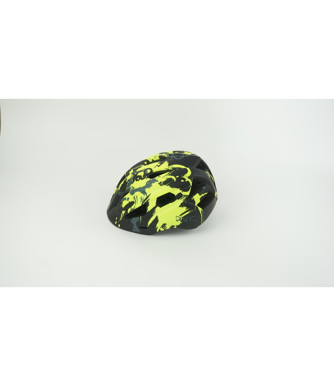 Wheelie Fietshelm Zwart/Geel voor Kinderen / Junior