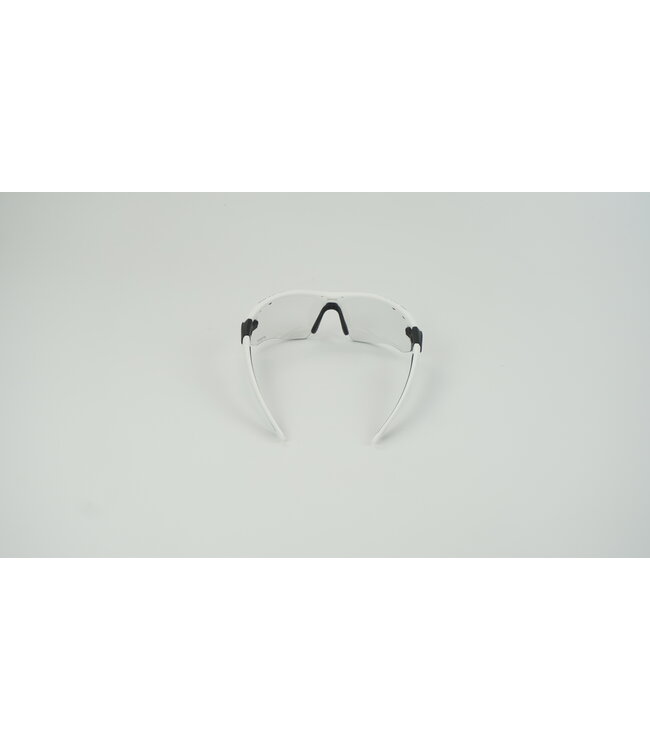 Crown Sport Fotochromatische Fietszonnebril Wit/Zwart