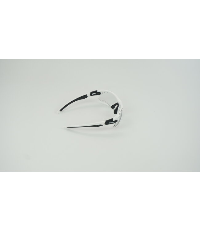 Crown Sport Fotochromatische Fietszonnebril Wit/Zwart