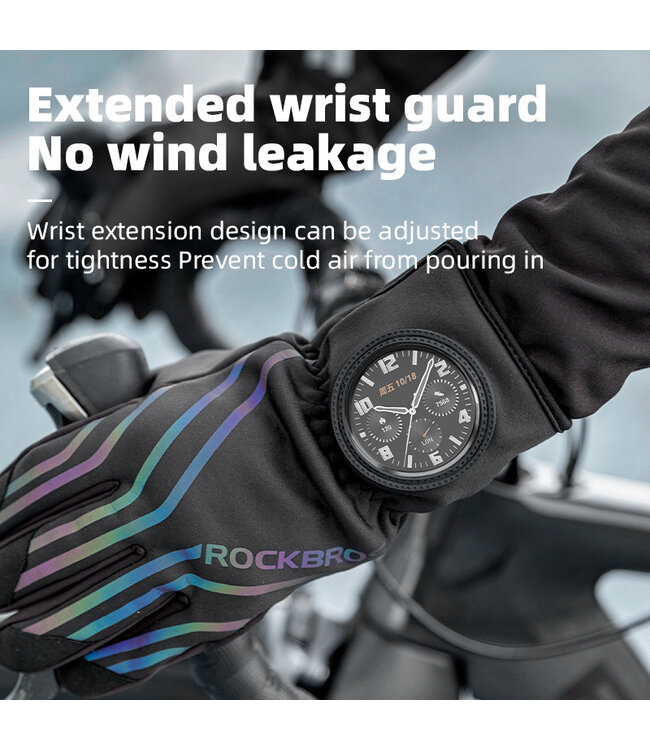 Luxe Winter handschoen - Volledig winddicht door polsafsluiting - touchscreen - Dazzling