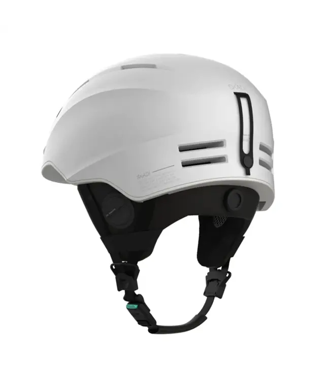 Connected - Skadi Ski Helmet - Unisex- Bluetooth en speakersysteem - Magnetische aansluting - Wit
