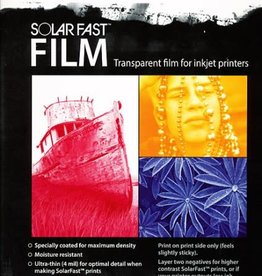 Jacquard SolarFast Film pour impression photo sur film transparent