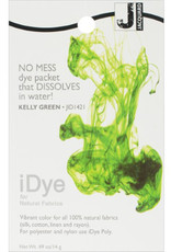 Jacquard Färben in der Waschmaschine mit iDye Kelly Green