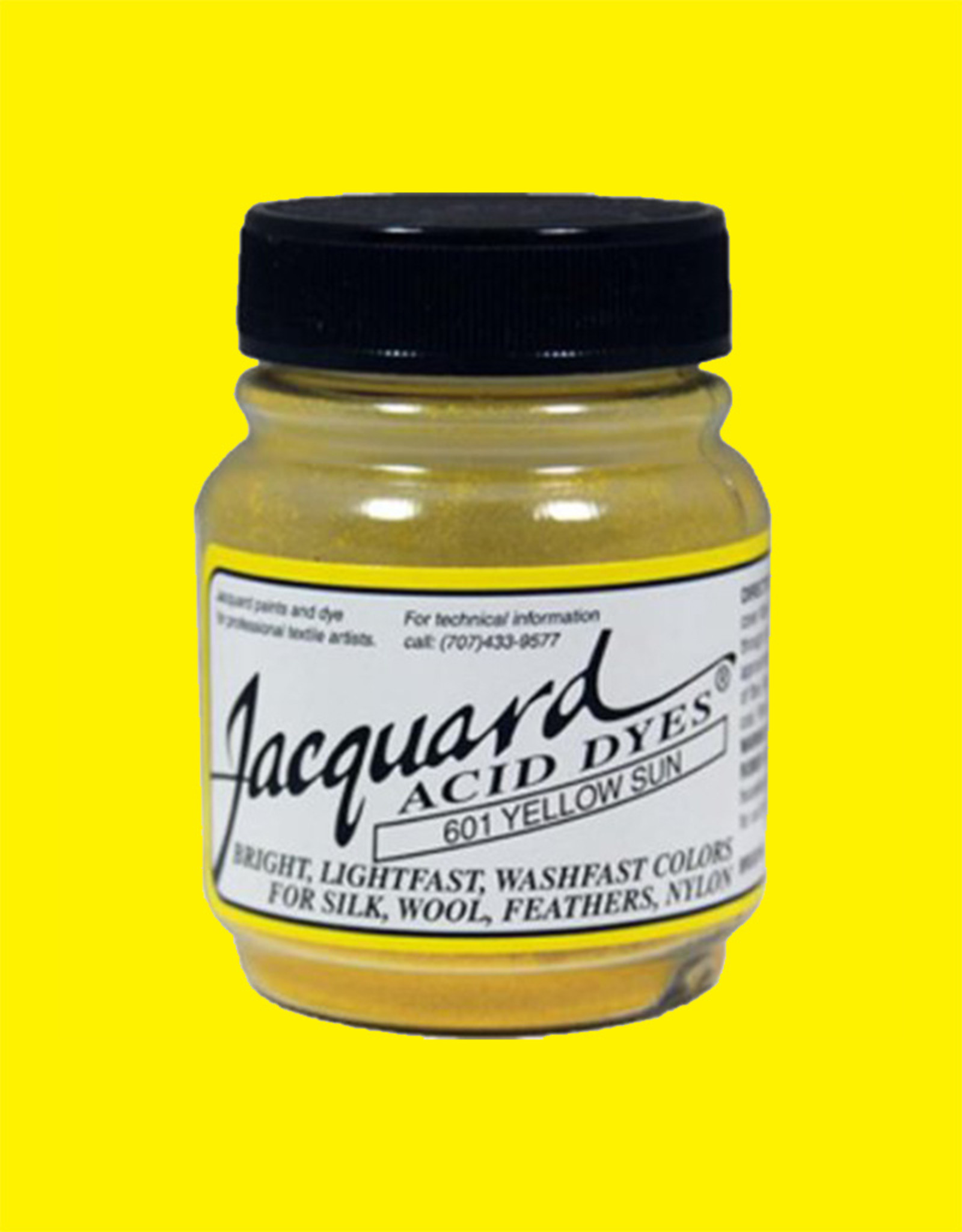 Jacquard Acid Dye - Fluorescent Yellow, .5 oz