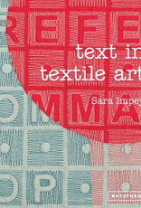 Text in Textile Art by Sara Impey