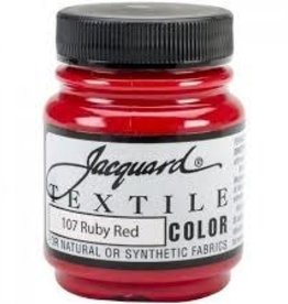 Jacquard Textile Color Ruby Red