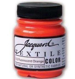 Jacquard Textile Color Fluorescent Orange