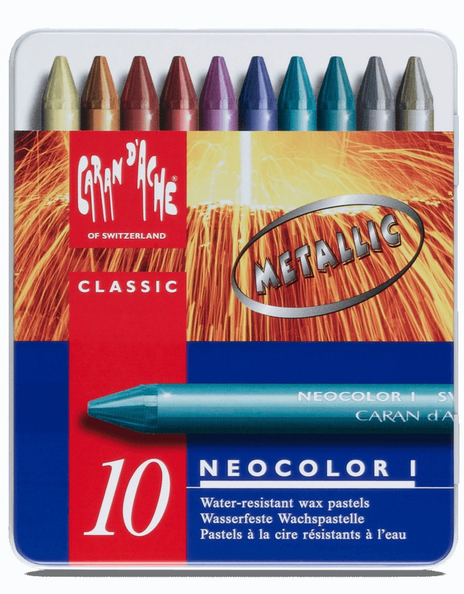 Neocolor I Metallic 10 stuks