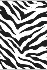 Pochoir Zebra Print grand