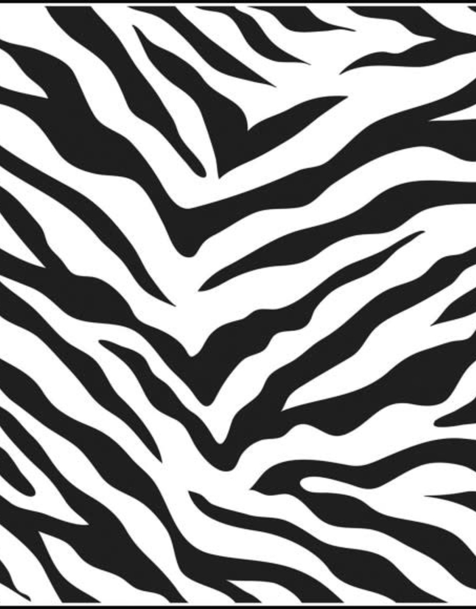 Pochoir Zebra Print grand