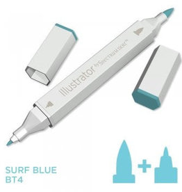 Alcohol Marker Surf Blue BT4