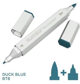 Alcohol Marker Duck Blue BT8