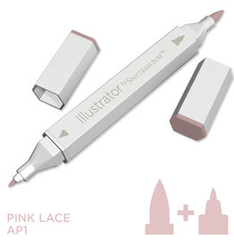 Alcohol Marker Pink Lace AP1