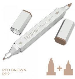 Alcohol Marker Red Brown RB2