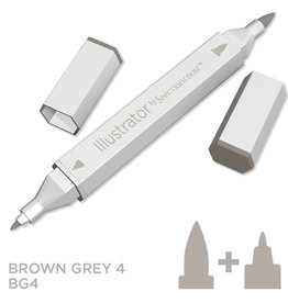 Alcohol Marker Brown Grey BG4