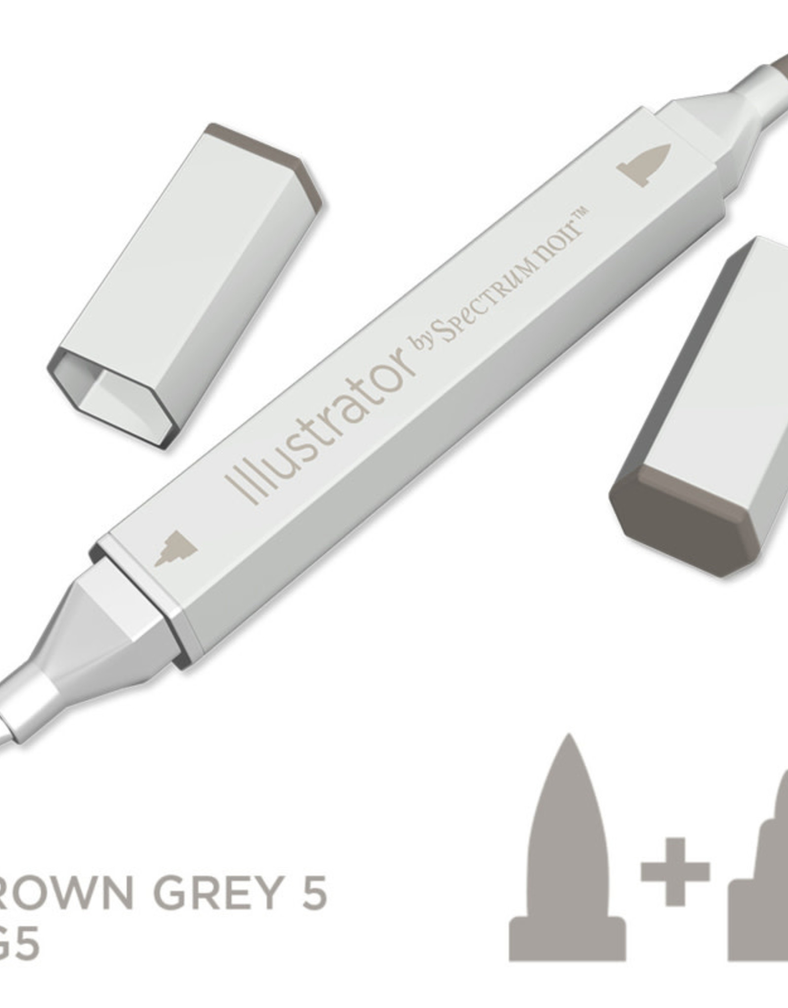 Alcohol Marker Brown Grey BG5