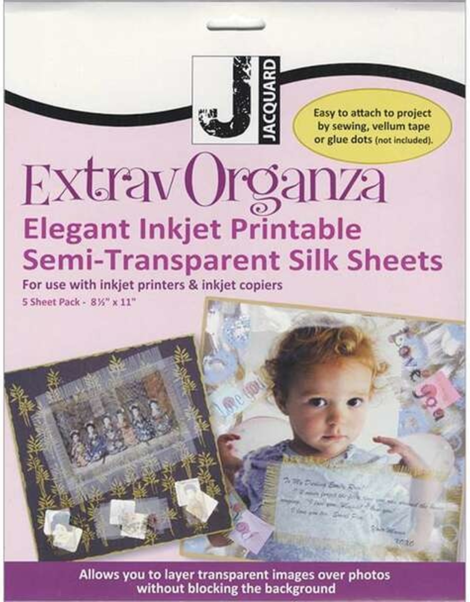 Jacquard Extravorganza 5 Printable Silk Sheets