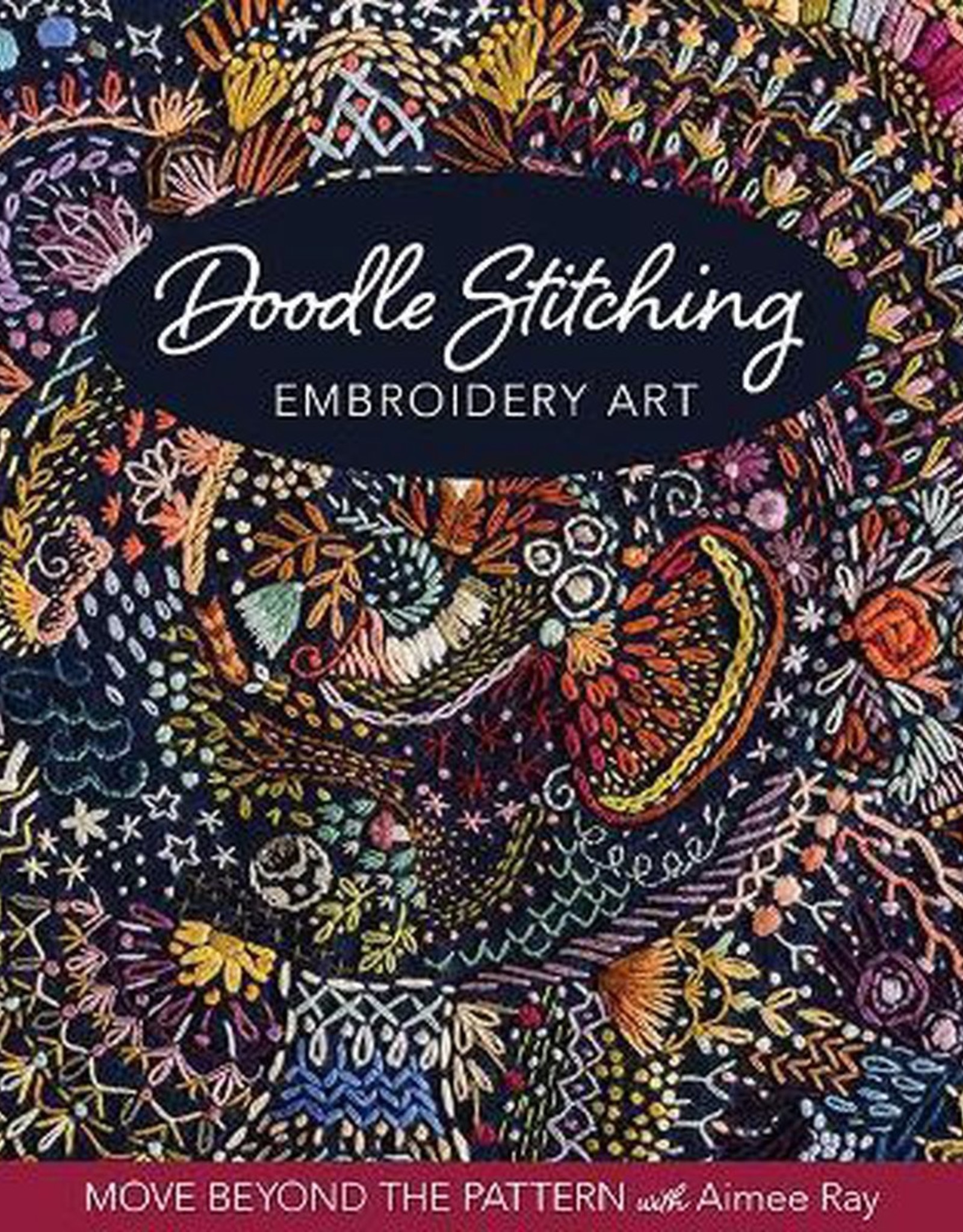 Doodle Stitching Embroidery Art Livre