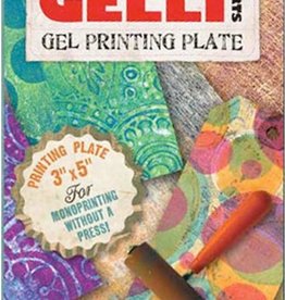 Gelli Plate Rond 4 inch - Textiellab-040