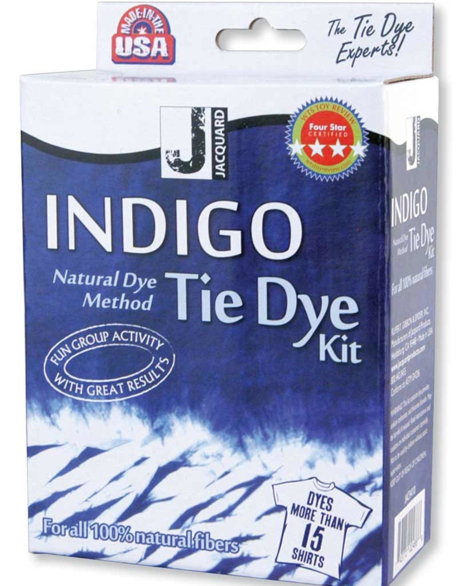 Jacquard Tie-Dye Indigo Set