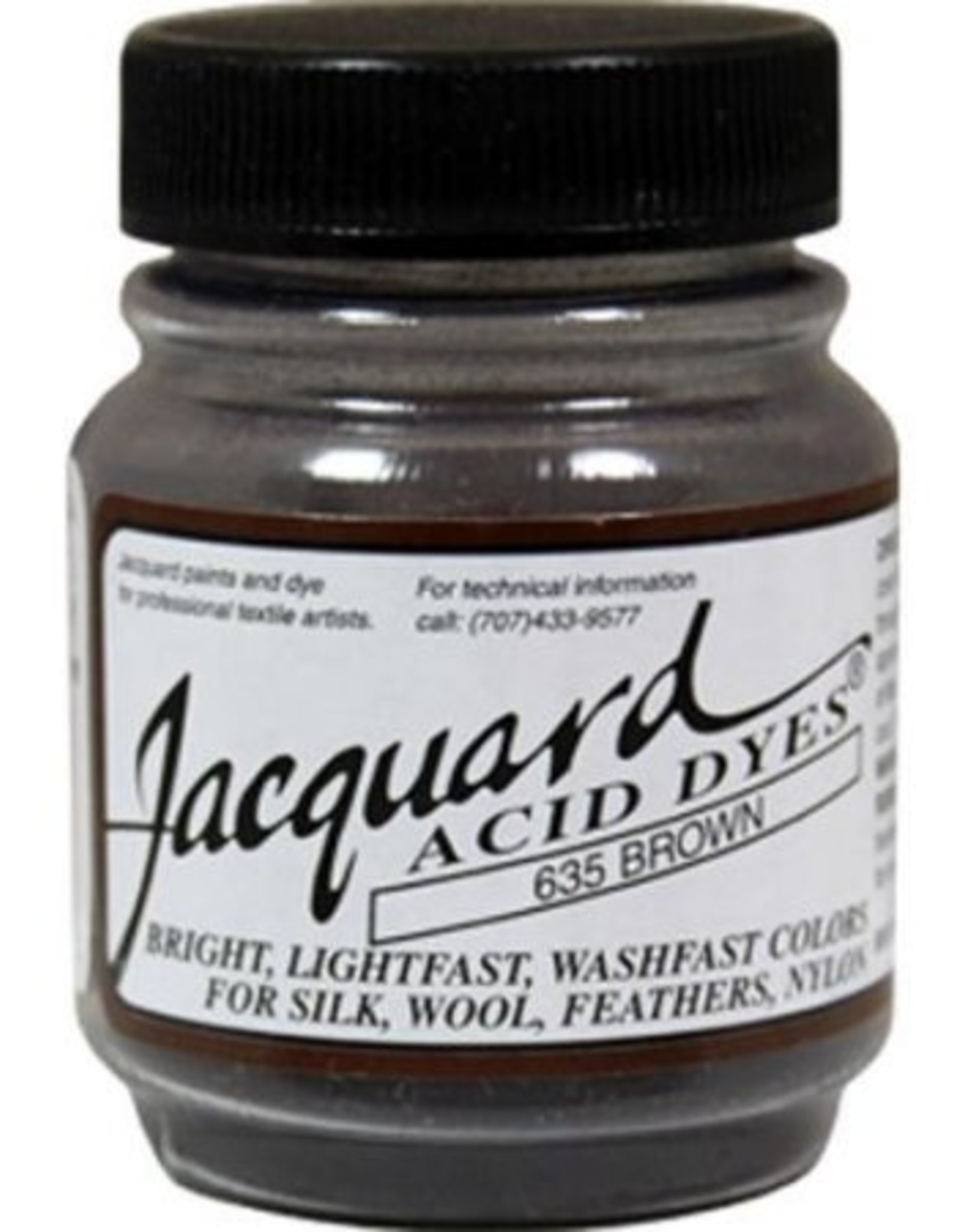 Jacquard Dye Wool Brown
