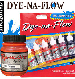 Jacquard Jacquard Dye-Na-Flow Kit 9 Couleurs